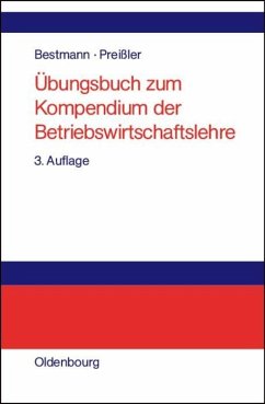 Cover Übungsbuch zum Kompendium der Betriebswirtschaftslehre (eBook, PDF)