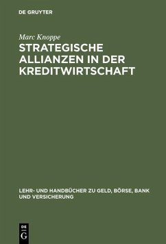 Cover Strategische Allianzen in der Kreditwirtschaft (eBook, PDF)