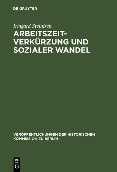 Arbeitszeitverkürzung und sozialer Wandel (eBook, PDF)