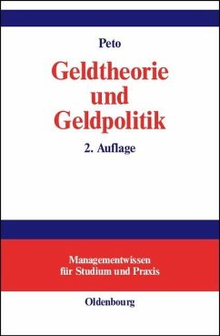Geldtheorie und Geldpolitik (eBook, PDF) - Peto, Rudolf
