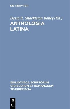 Cover Anthologia Latina (eBook, PDF)
