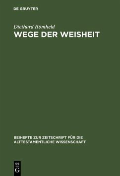Cover Wege der Weisheit (eBook, PDF)