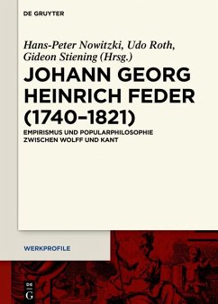 Johann Georg Heinrich Feder (1740-1821) (eBook, PDF)