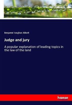 Judge and jury - Abbott, Benjamin Vaughan