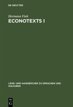 EconoTexts I (eBook, PDF) - Fink, Hermann