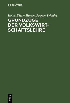 Grundzüge der Volkswirtschaftslehre (eBook, PDF) - Hardes, Heinz-Dieter; Schmitz, Frieder