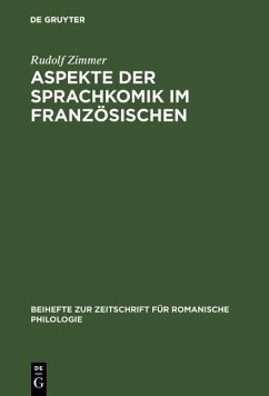 Cover Aspekte der Sprachkomik im Französischen (eBook, PDF)