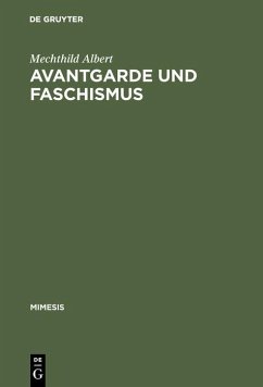 Cover Avantgarde und Faschismus (eBook, PDF)