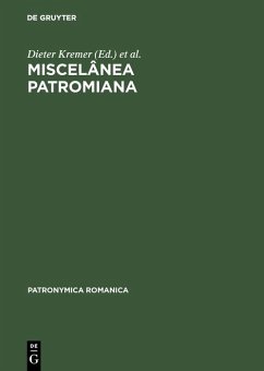 Cover Miscelânea Patromiana (eBook, PDF)