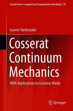 Cosserat Continuum Mechanics - Vardoulakis (Deceased), Ioannis