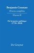 De la Justice politique (1798-1800),... - Bild 1