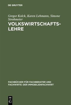 Volkswirtschaftslehre (eBook, PDF) - Kolck, Gregor; Lehmann, Karen; Strohmeier, Simone