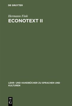 Econotext II (eBook, PDF) - Fink, Hermann
