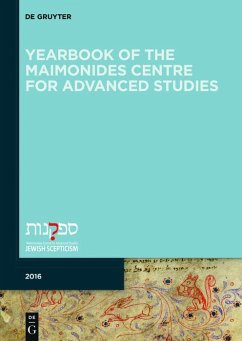 Yearbook of the Maimonides Centre for Advanced Studies. 2016 (eBook, ePUB)