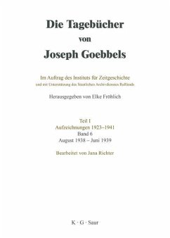 August 1938 - Juni 1939 (eBook, PDF)