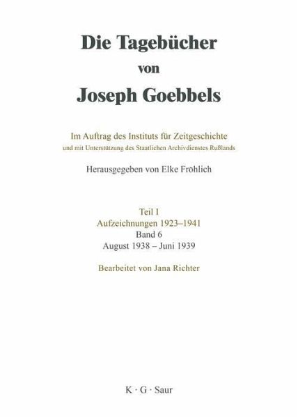 August 1938 - Juni 1939 (eBook, PDF) August 1938 - Juni 1939 (eBook, PDF)