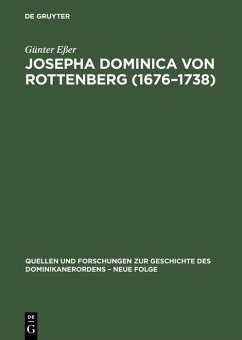 Josepha Dominica von Rottenberg (1676-1738) (eBook, PDF) - Eßer, Günter