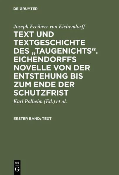 Text und Textgeschichte des 