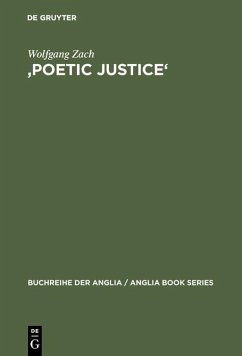 'Poetic Justice' (eBook, PDF) - Zach, Wolfgang