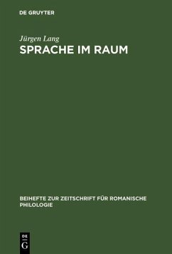Sprache im Raum (eBook, PDF) - Lang, Jürgen
