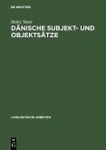 Dänische Subjekt- und Objektsätze (eBook, PDF)