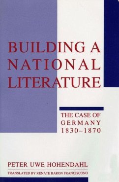 Cover Building a National Literature (eBook, PDF)