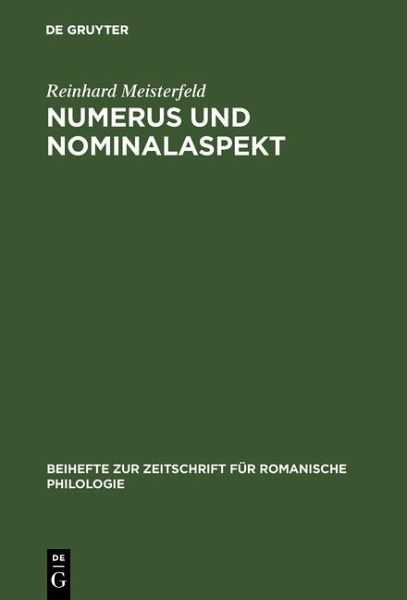 Numerus und Nominalaspekt (eBook, PDF)