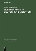 Silbenschnitt in deutschen Dialekten (eBook, PDF)