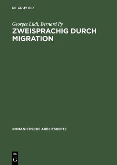 Zweisprachig durch Migration (eBook, PDF) - Lüdi, Georges; Py, Bernard