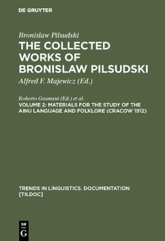 Materials for the Study of the Ainu Language and Folklore (Cracow 1912) (eBook, PDF) - Pilsudski, Bronislaw