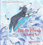 Dog On Wheels At Sunny Sea