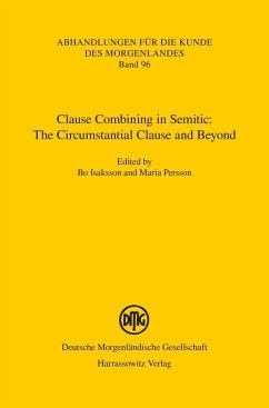 Clause Combining in Semitic: The Circumstantial Clause and Beyond (eBook, PDF)