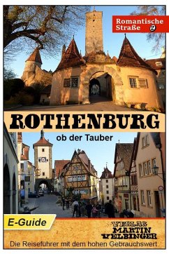 Rothenburg ob der Tauber - VELBINGER Reiseführer (eBook, ePUB) - Goldberg, Sarah