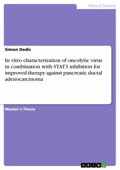 In vitro characterization of oncolytic virus in combination with STAT3 inhibition for improved therapy against pancreatic ductal adenocarcinoma (eBook, PDF)