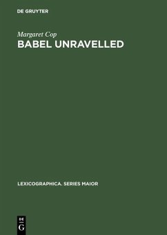 Babel unravelled (eBook, PDF) - Cop, Margaret