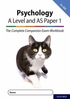 The Complete Companions for AQA Fourth Edition: 16-18: AQA Psychology A Level: Year 1 and AS Paper 1 Exam Workbook - McIlveen, Rob; Compton, Clare