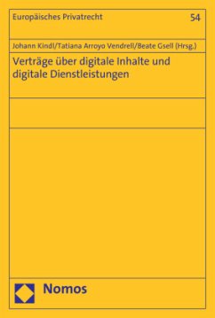 Cover Verträge über digitale Inhalte und digitale Dienstleistungen
