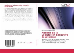 Análisis de la Legislación Educativa Ecuatoriana