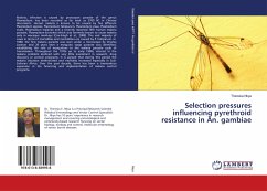Selection pressures influencing pyrethroid resistance in An. gambiae