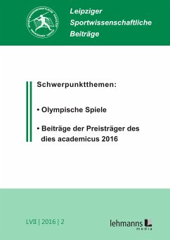 Leipziger Sportwissenschaftliche Beiträge (eBook, PDF)