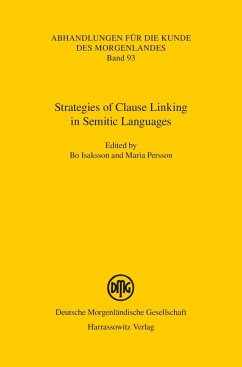 Strategies of Clause Linking in Semitic Languages (eBook, PDF)