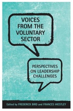 Voices From the Voluntary Sector (eBook, PDF) - Bird, Frederick; Westley, Frances