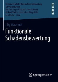 Funktionale Schadensbewertung - Wasmuth, Jörg