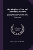 The Kingdom of God and Christian Education