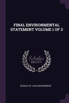 Final Environmental Statement Volume 1 of 3
