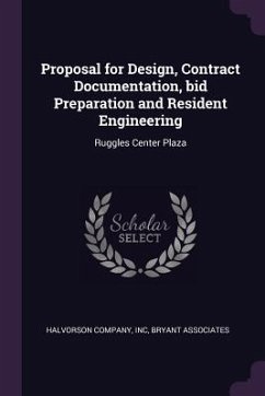 Proposal for Design, Contract Documentation, bid Preparation and Resident Engineering - Associates, Bryant