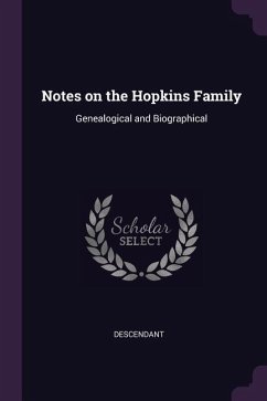 Notes on the Hopkins Family - Descendant, Descendant