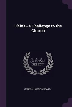China--a Challenge to the Church