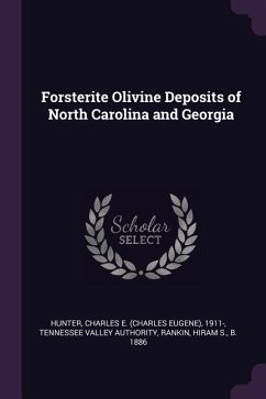 Forsterite Olivine Deposits of North Carolina and Georgia