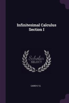 Infinitesimal Calculus Section I - Carey, Fs